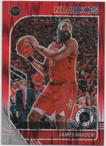 James Harden 2019-20 PANINI NBA HOOPS PREMIUM STOCK Red Flash #66 Rockets - Foto 1 di 2