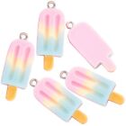 100Pcs Ice Cream Charms Pendant DIY Jewelry Making Accessory for Bracelet