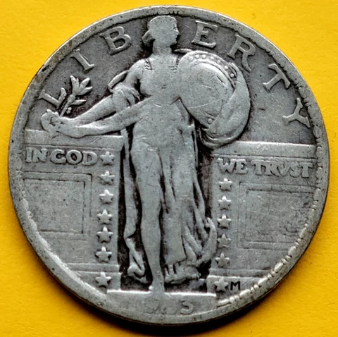 1923 Standing Liberty Quarter Cover
