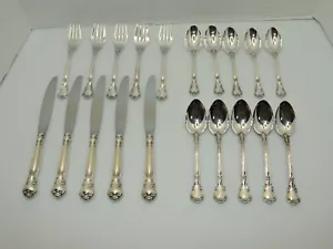 20 pezzi Coltello Gorham Sterling Chantilly cucchiaino zuppa cucchiaio insalata forchetta no mono - Foto 1 di 10