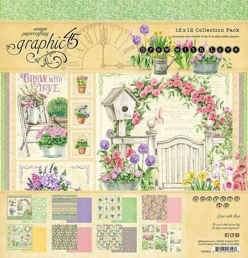12x12 Collection Pack- Grow with Love 4502816