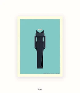 Frühstück bei Tiffany - 1961 - Holly Golightly - Fred Birchal lizenzierter Kunstdruck - Bild 1 von 12