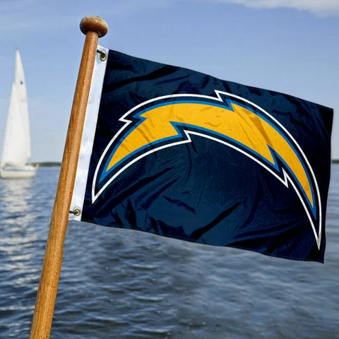 Los Angeles Chargers Small Mini Boat and Cart Flag Cover
