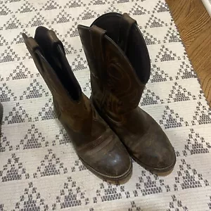 Durango Rebel Stiefel Herren 8 EE braun Leder Western Farm zeigt Wear DB5464 - Bild 1 von 11