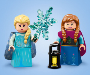 LEGO ANNA & ELSA DISNEY SERIES 2 minifig lot minifigure set 71024 frozen