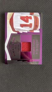 2023 LEAF IN THE GAME USED HOCKEY THEOREN FLEURY #ed 28/45 HALL OF FAME JERSEY