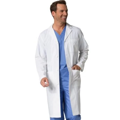 Maevn Men's Long White Lab Coat Style 7256 42.5" Length Sizes XS - 5XL - Image 1 of 4