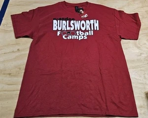 Arkansas Razorbacks Brandon Burlsworth T-Shirt #77 Football Camps rot Medium NEU - Bild 1 von 8
