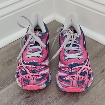 ASICS Noosa Tri 15 Avant Garde Restful verde azulado/rosa intenso EE. UU. 9,5 Foto 1 de 4