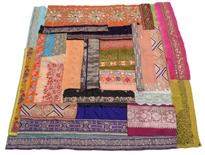 Sushila Vintage 24 Pieces Assorted Lot of Remnant Border Trim Craft Sewing Lace - Picture 1 of 7