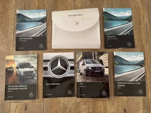 MERCEDES-BENZ VITO 2014-2019 OWNERS MANUAL HANDBOOK PACK - SAME DAY DELIVERY - Picture 1 of 15
