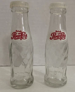 Vintage Drink Pepsi-Cola Salt & Pepper Bottles - Picture 1 of 3