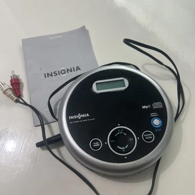 Insignia портативный CD-плеер с FM-тюнером модель NS-P5113 MP3 воспроизведение протестировано - Изображение 1 из 3