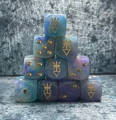 DA SCRAPYARD ORK The Jesters, Custom Inspired Dice, ideal for Tabletop Games