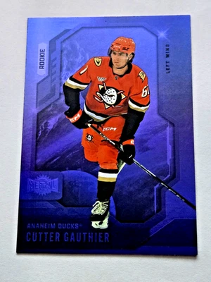 2024-25 Skybox Metal Universe Purple Spectrum /199 Cutter Gauthier Precious Gems - Image 1 of 4
