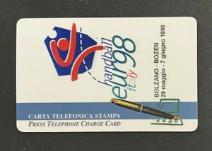 SPECIAL USES - 1998 HANDBALL EUR98 BOLZANO ITALY - C&C 4110 - RARE 100 copies - Picture 1 of 2