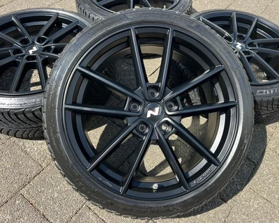 4 ORIGINAL 18" ALU WINTERRÄDER HYUNDAI i20N 215/40R18 89V RDKS NEU FREIHAUS - Bild 1 von 4