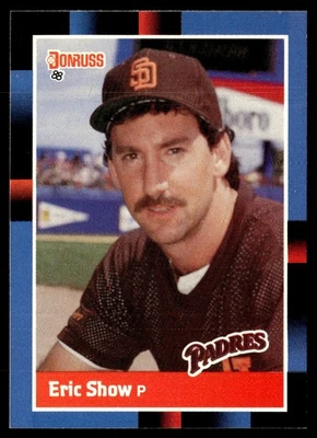 1988 Donruss Eric Show San Diego Padres #387 - Image 1 of 2