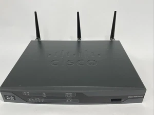 Cisco 881-W Wireless Router + ANTENNAS - Picture 1 of 6