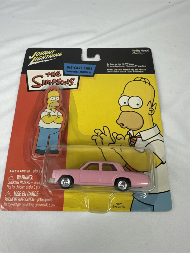 Johnny Lightning The Simpsons Homer's Car 2003 New In Package - Image 1 of 4