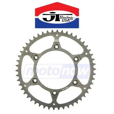 JT Sprockets Self-Cleaning Steel Rear Sprocket for 2002-2021 Honda CRF450R bp - Imagem 1 de 4