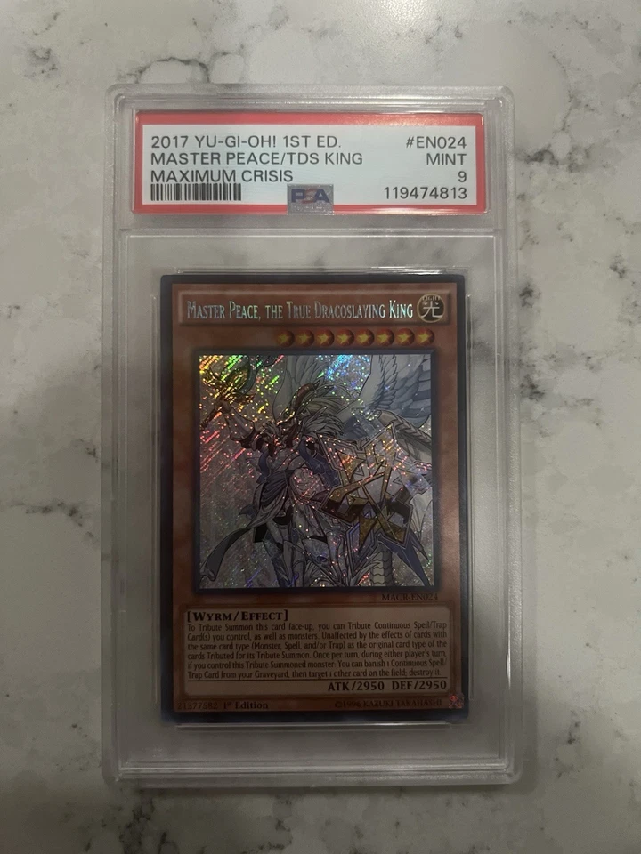 Master Peace, the True Dracoslaying King MACR-EN024 Maximum Crisis 1st Edition - Image 1 of 1