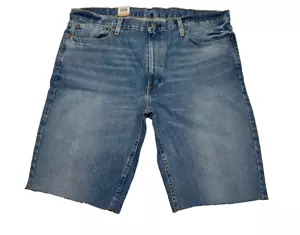 Levi's 511 Men's Size 40 Blue Denim Slim Jeans Shorts NWT - Picture 1 of 5