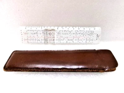 Règle A Calcul Vintage " ARISTO Nr 89 " Made in Germany avec son étui - Photo 1/4