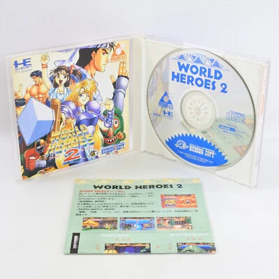 WORLD HEROES 2 PC Engine ACD 3025 pe - Image 1 of 4