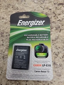 Energizer ENB-C10L Digital Replacement Battery  for Canon LP-E10 Rebel T3 - Picture 1 of 2