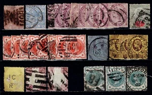Great Britain Sc# 67-125 1876-1900 Used Cat Val $220. gtc3 - Picture 1 of 1