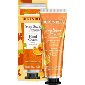 Burt'S Bees Orange Blossom And Pistachio Hand Cream With Shea Butter 1 Oz - Picture 1 of 4