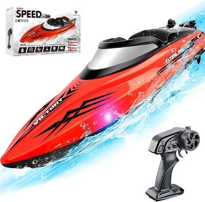 RC Boot 2,4 GHz Brushless RC Speedboot für Pool  Lake für Erwachsene/Kinder Boot - Bild 1 von 4