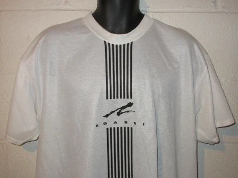 Vintage Nike Andre Agassi Drifit T-Shirt XL Cover