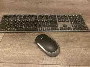 Jelly Comb tastatur maus set kabellos grau/schwarz BT+USB - Photo 1/2