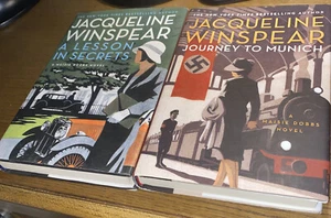 Lot (2 hc/dj) MAISIE DOBBS series Jacqueline WINSPEAR - Picture 1 of 9