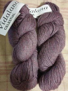 Vidalana Celestial Yarn 2 x 100g Alpaca 90% Tencel 10% Aran weigh wool- USA yarn - Picture 1 of 3