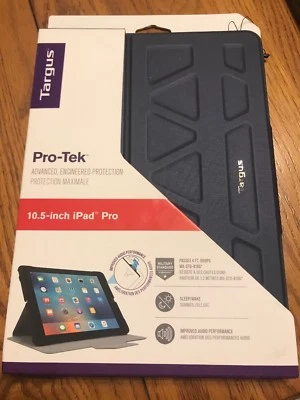 New Targus Pro-Tek Case Fits 10.5 in. iPad Pro Navy Blue Ships N 24h - Image 1 of 3
