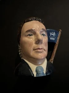 Royal Doulton Sir Henry Doulton Michael Doulton D6921 Toby Jug Small 1992 Blank - Picture 1 of 8