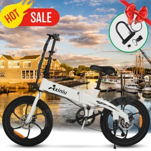 Folding Electric Bike for Adults 1000W 30MPH Electric Bicycle Commuter Ebike New - Picture 1 of 11