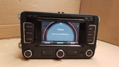 Radio CD SD FM  Navigation Navi SEAT LEON   ALTEA XL RNS 310  Navi RNS310 - Bild 1 von 4