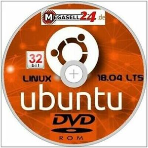 ubuntu 18.04 LTS 32-Bit MATE LINUX CD DVD Deutsch 2019 OS Betriebssystem Win PC