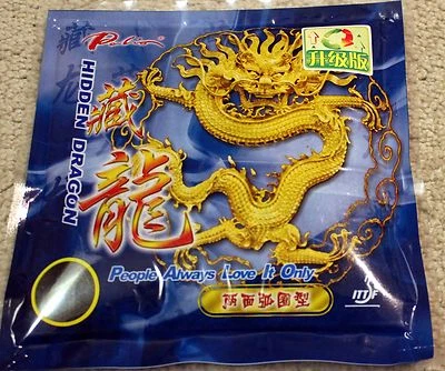 4x Gomas Palio Hidden Dragon Pips-In Tenis de Mesa con Esponja, Loop-Drive, Nuevas Foto 1 de 2