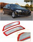 Factroy Style Clear Side Reflector Lights Lamp For 11-13 Bmw F10 5-Series Base