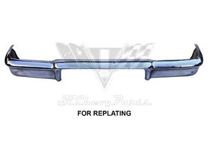 1958 Chevy Impala Bel Air One Piece Rear Bumper CORE USED - Picture 1 of 2