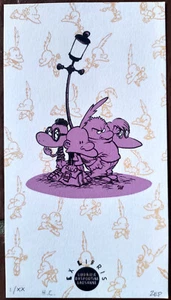 ZEP - TITEUF - Ex-libris sérigraphié Raspoutine - 1995 - Picture 1 of 1