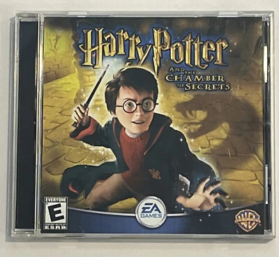 Harry Potter  and the chamber of secrets (PC cd-rom EA 2002 USA) no manual  - Image 1 of 4