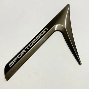 2002-2003 Lexus GS300 Sport Design Fender Emblem Titanium OEM - Picture 1 of 4