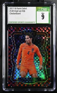 Panini Select 128 Virgil Van Dijk Checkerboard CSG 9 2017 - Imagen 1 de 2