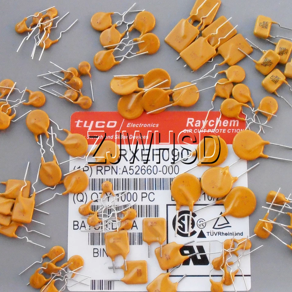 (80mA-5A/16-250v) 80pcs 16Value PolySwitch Resettable Polyfuse Fuse Assorted Kit - Image 1 of 1